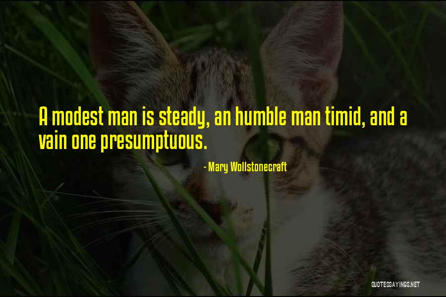 Presumptuous Quotes By Mary Wollstonecraft