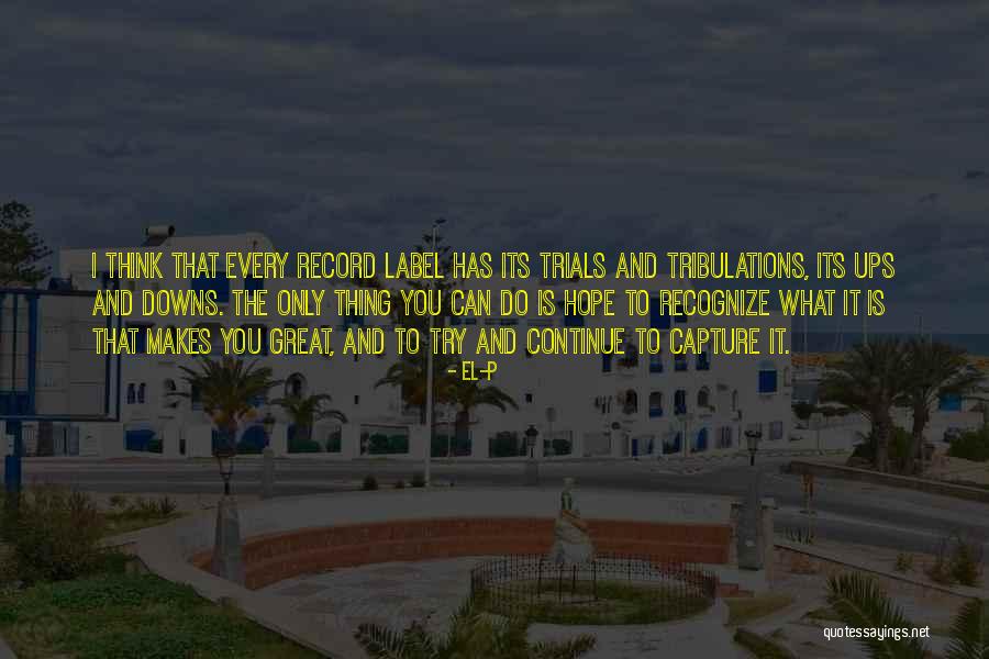 Presunzione Significato Quotes By El-P