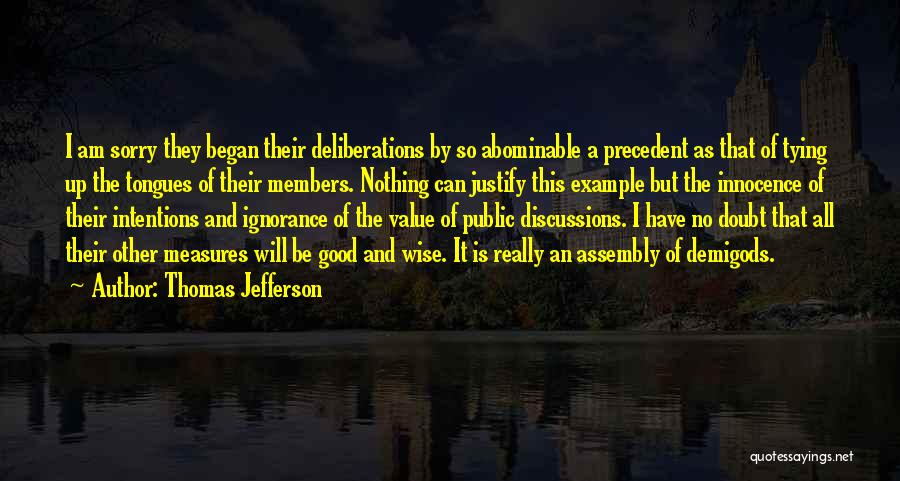 Pretanama Quotes By Thomas Jefferson