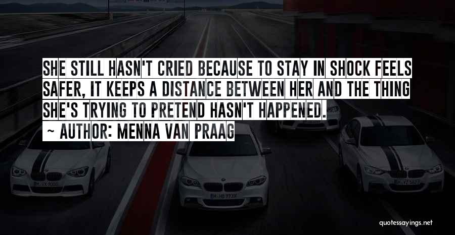 Pretend Nothing Happened Quotes By Menna Van Praag