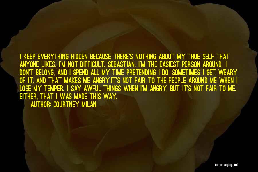 Pretending Everything's Okay Quotes By Courtney Milan