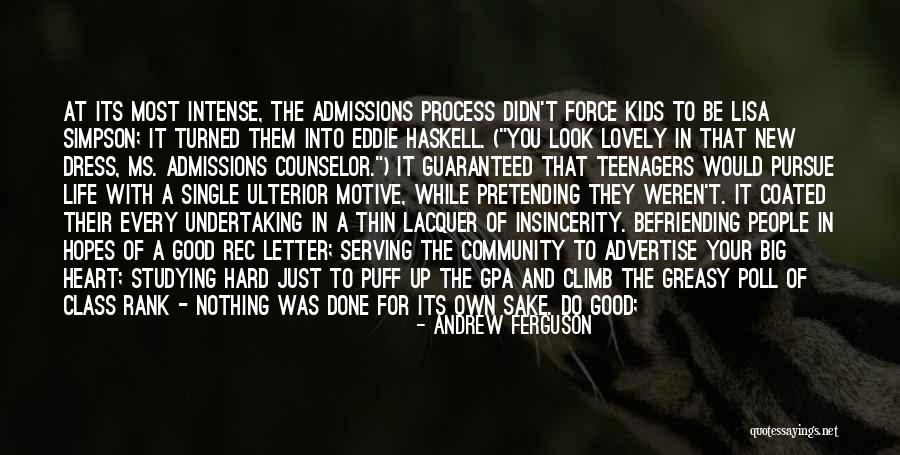 Pretending That You're Okay Quotes By Andrew Ferguson