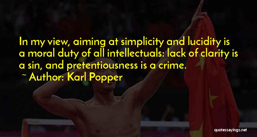 Pretentiousness Quotes By Karl Popper