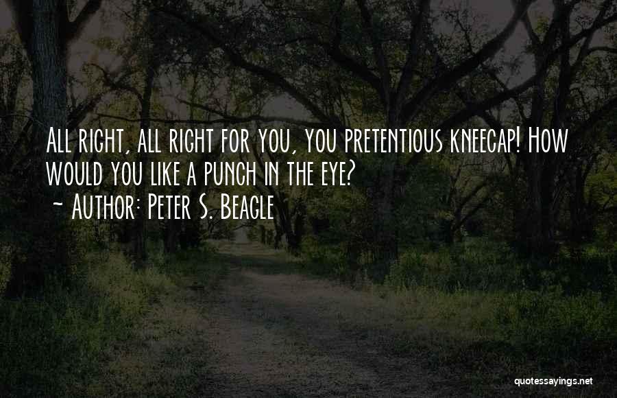 Pretentiousness Quotes By Peter S. Beagle
