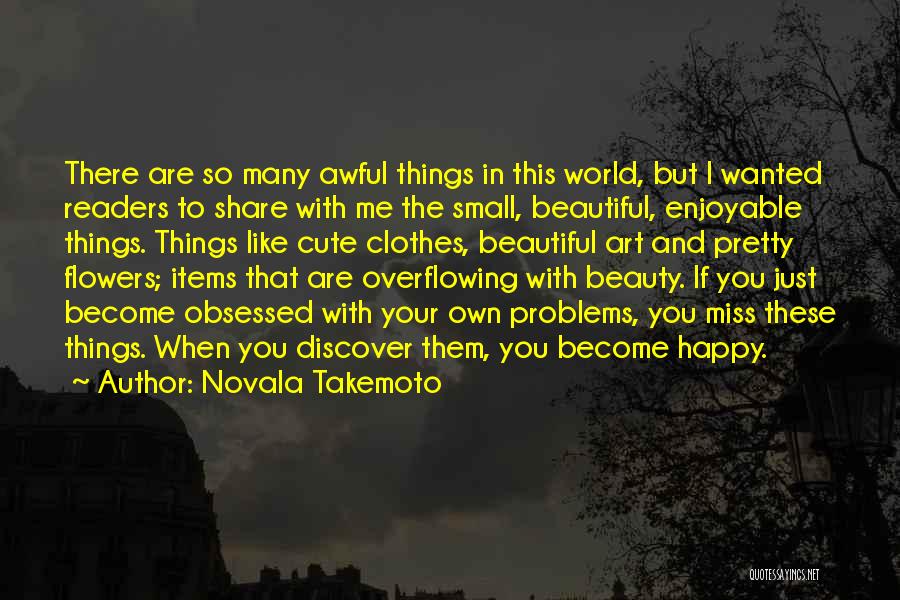 Pretty And Cute Quotes By Novala Takemoto