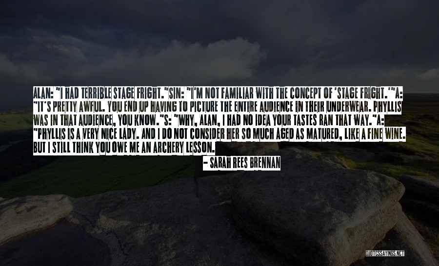 Pretty And Nice Quotes By Sarah Rees Brennan Pretty And Nice Quotes By Sarah Rees Brennan