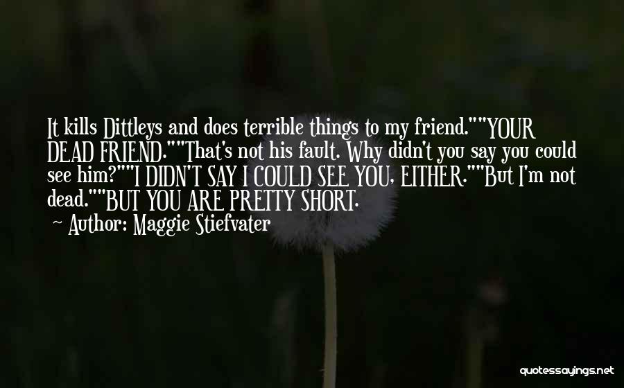 Pretty And Short Quotes By Maggie Stiefvater