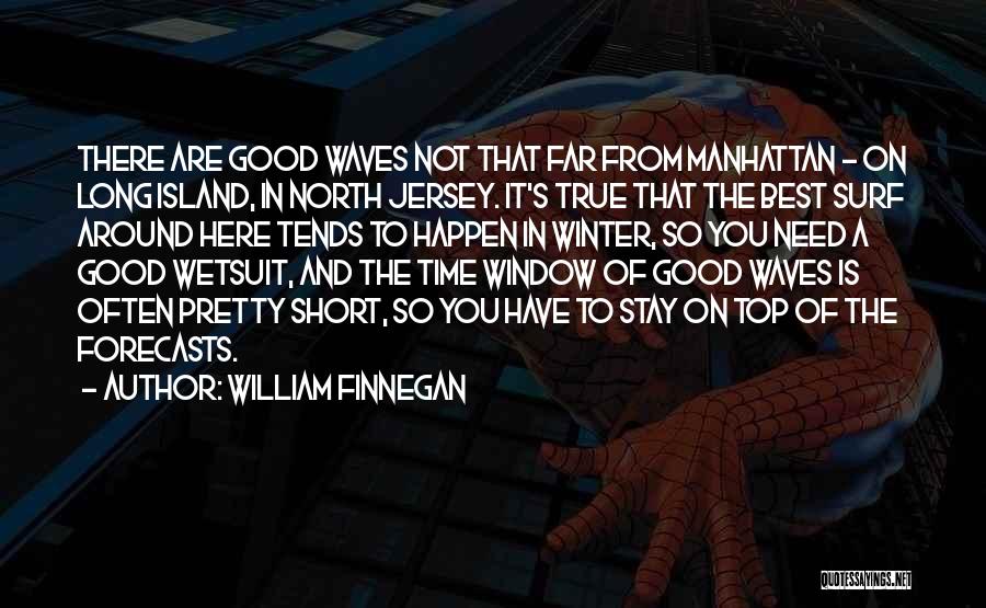 Pretty And Short Quotes By William Finnegan