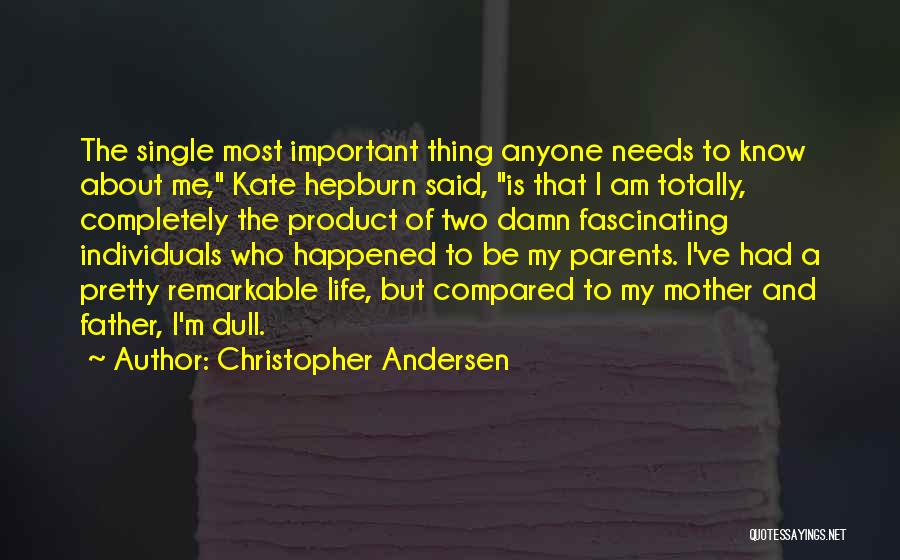 Pretty And Single Quotes By Christopher Andersen