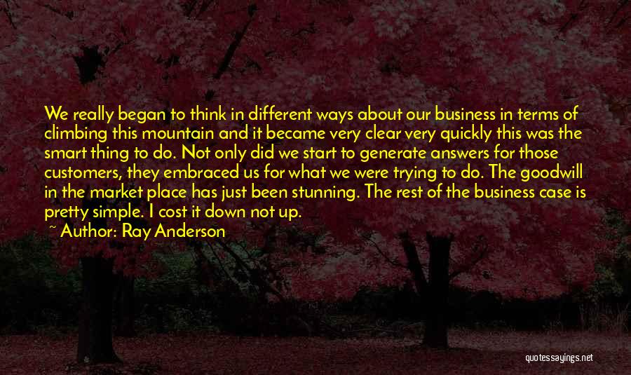 Pretty And Smart Quotes By Ray Anderson