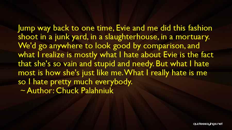 Pretty But Stupid Quotes By Chuck Palahniuk