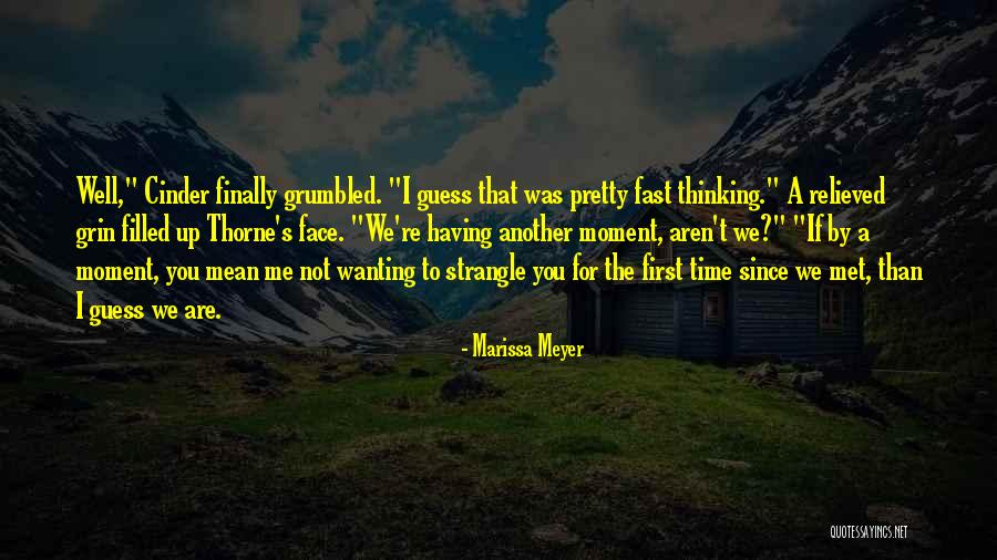 Pretty Face Funny Quotes By Marissa Meyer