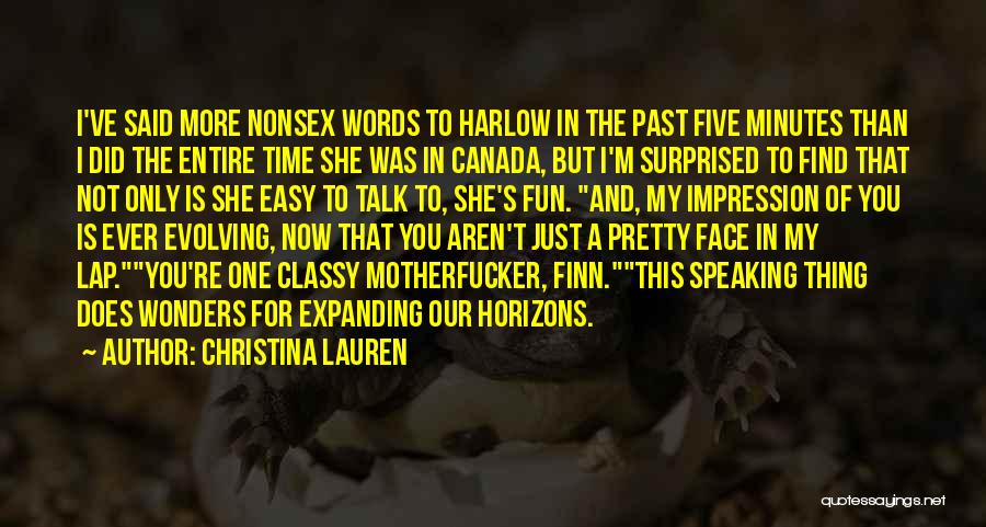 Pretty Face Quotes By Christina Lauren Pretty Face Quotes By Christina Lauren