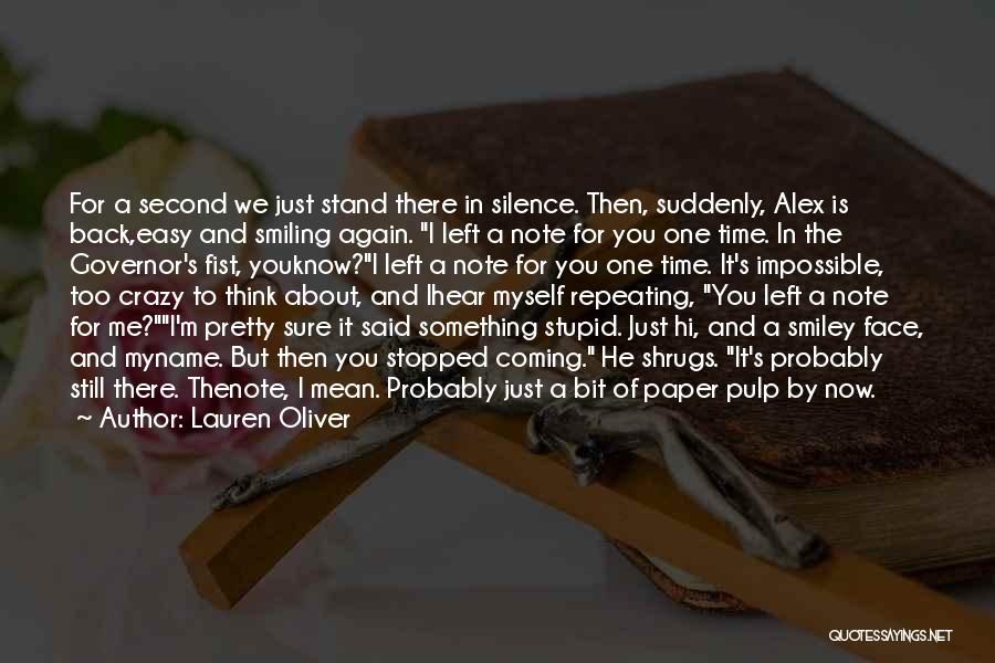 Pretty Face Quotes By Lauren Oliver Pretty Face Quotes By Lauren Oliver