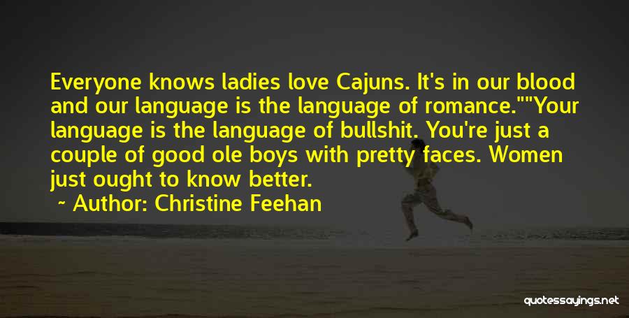 Pretty Faces Quotes By Christine Feehan