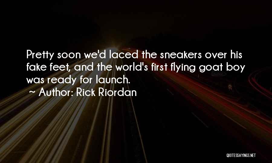 Pretty Feet Quotes By Rick Riordan