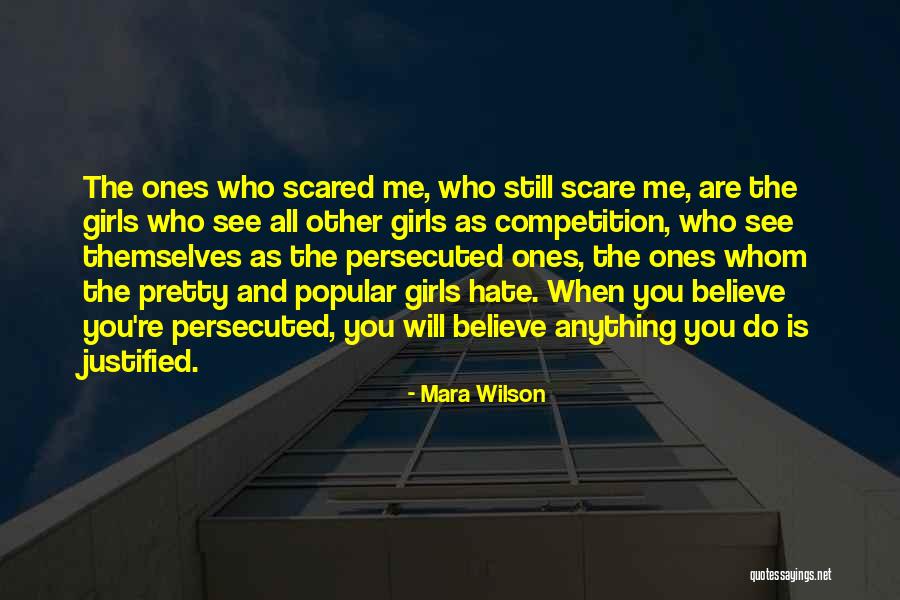 Pretty Girls Quotes By Mara Wilson