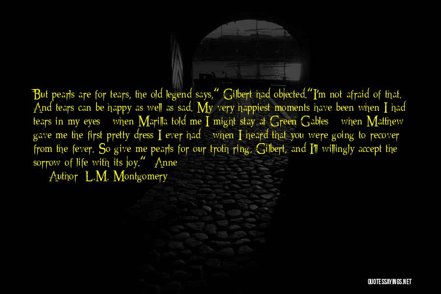 Pretty Green Eyes Quotes By L.M. Montgomery