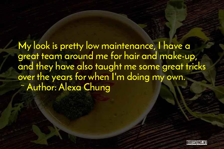 Pretty Hair Quotes By Alexa Chung