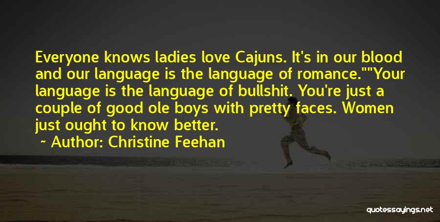 Pretty Ladies Quotes By Christine Feehan