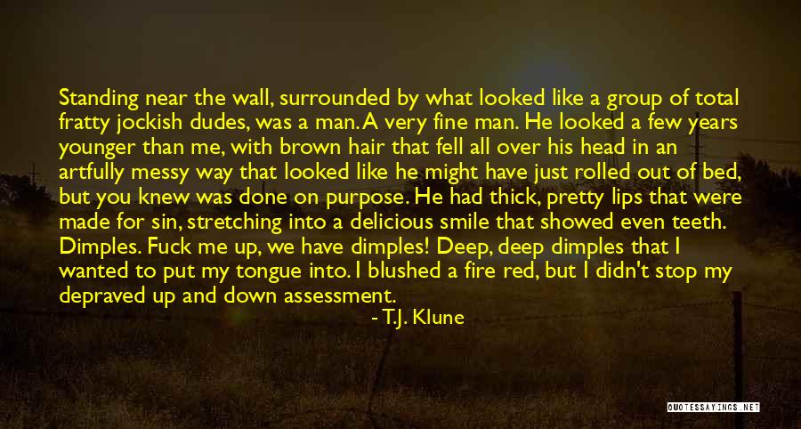 Pretty Lips Quotes By T.J. Klune