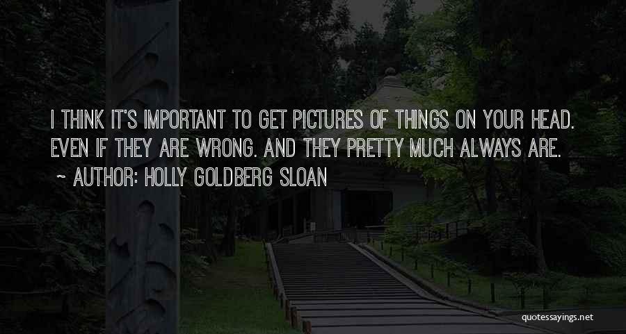 Pretty Pictures Quotes By Holly Goldberg Sloan