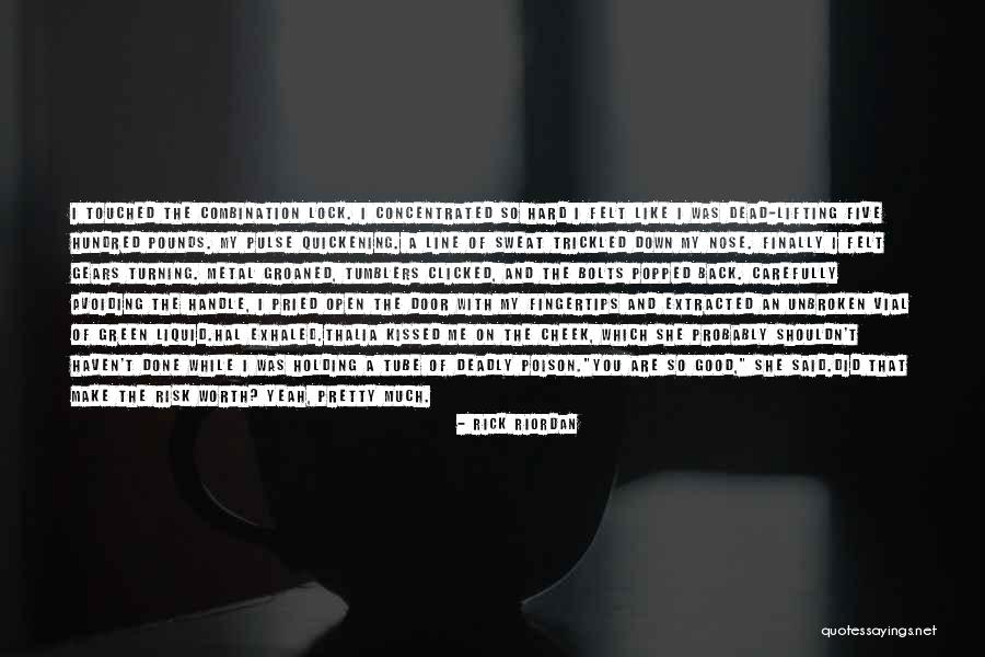 Pretty Poison Quotes By Rick Riordan Pretty Poison Quotes By Rick Riordan