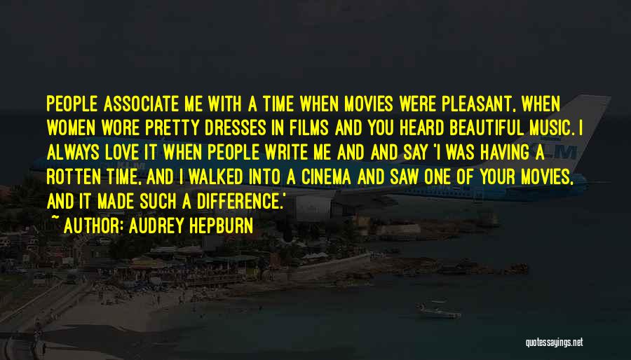 Pretty Pretty Dresses Quotes By Audrey Hepburn