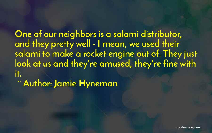 Pretty To Look At Quotes By Jamie Hyneman