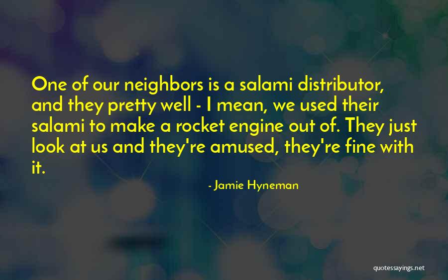 Pretty To Look At Quotes By Jamie Hyneman