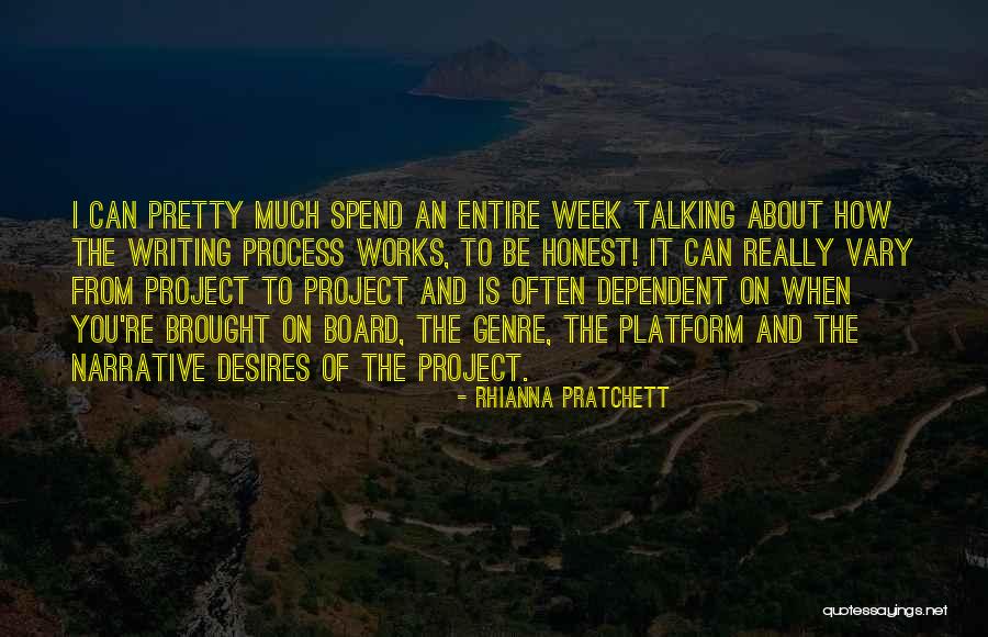 Pretty Writing Quotes By Rhianna Pratchett Pretty Writing Quotes By Rhianna Pratchett