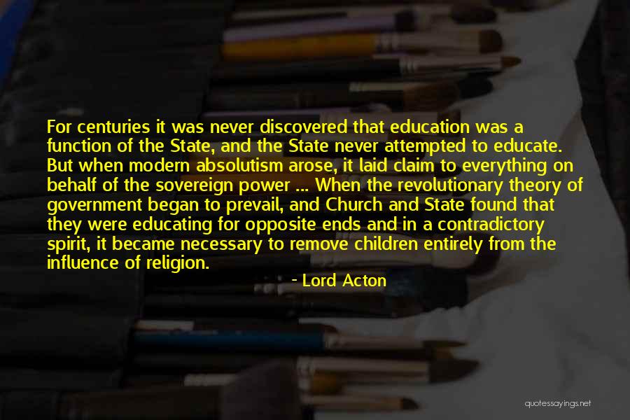 Prevail Quotes By Lord Acton