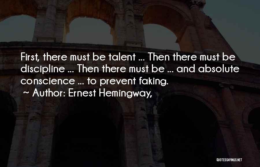 Prevent Quotes By Ernest Hemingway,