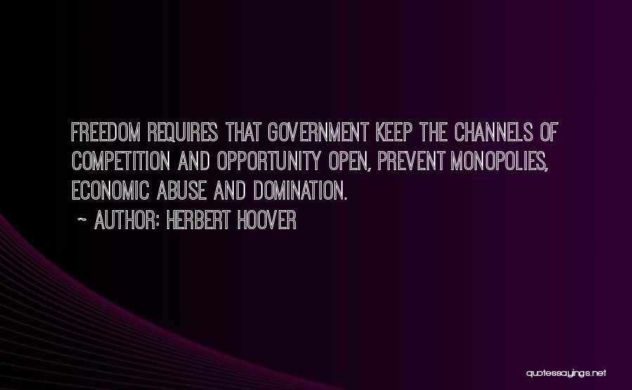 Prevent Quotes By Herbert Hoover