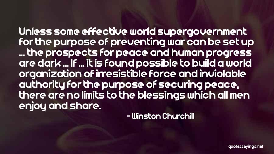 Preventing War Quotes By Winston Churchill