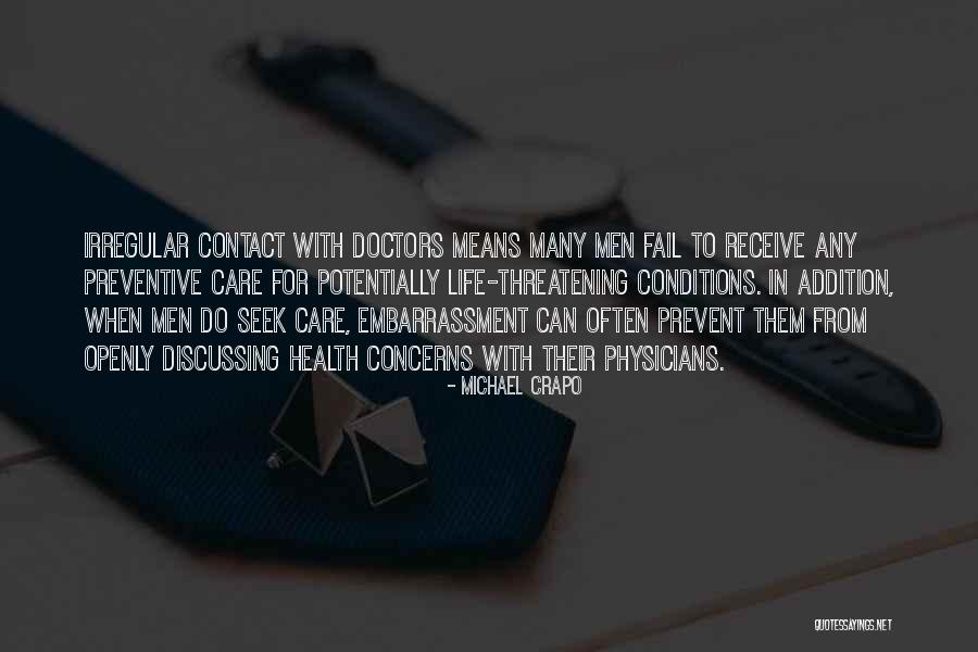 Preventive Quotes By Michael Crapo Preventive Quotes By Michael Crapo
