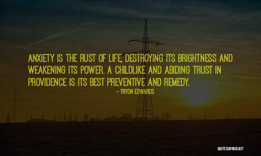 Preventive Quotes By Tryon Edwards Preventive Quotes By Tryon Edwards