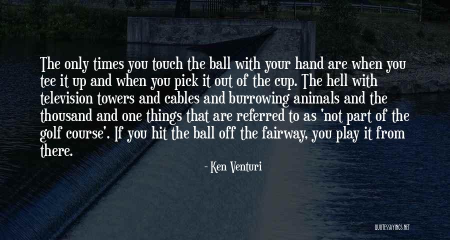 Previas Fvet Quotes By Ken Venturi Previas Fvet Quotes By Ken Venturi