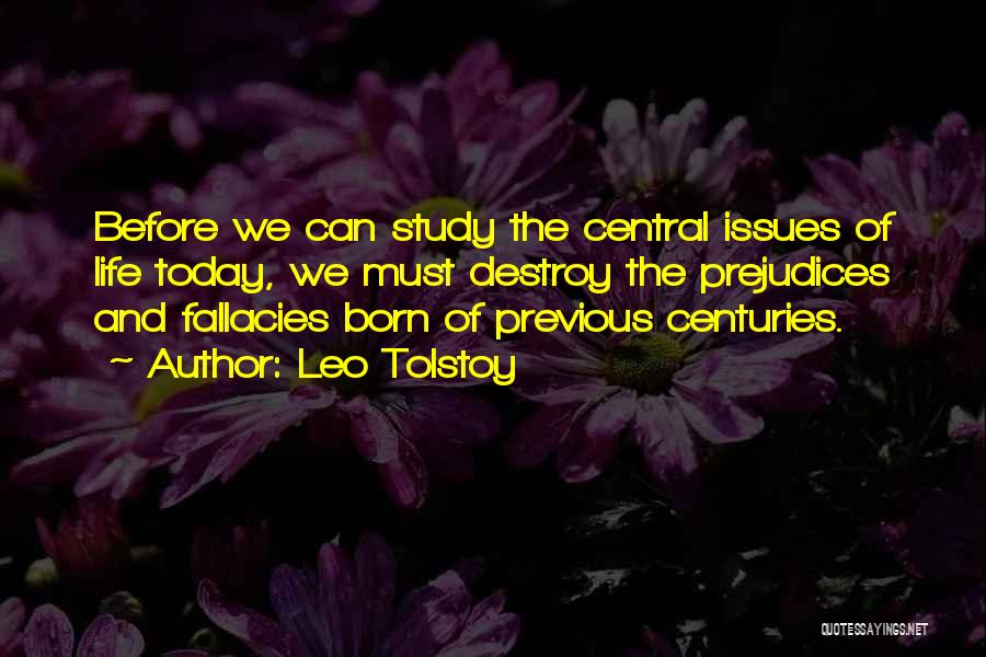 Previous Life Quotes By Leo Tolstoy