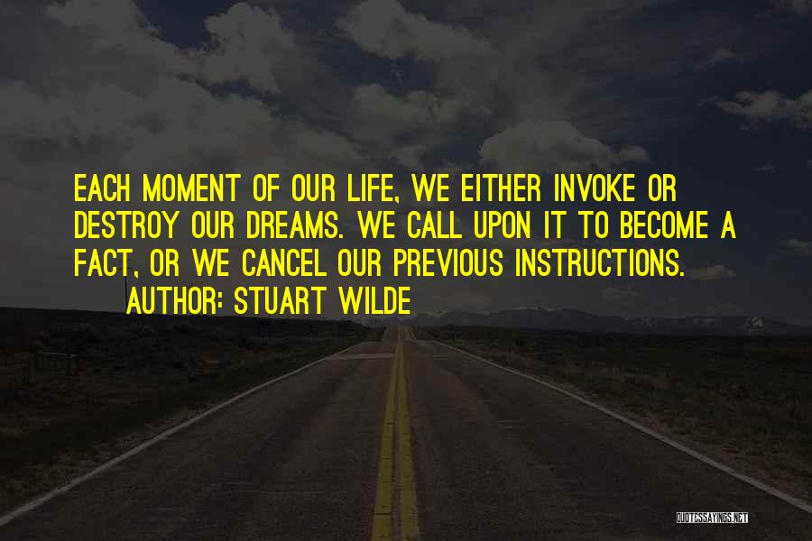 Previous Life Quotes By Stuart Wilde