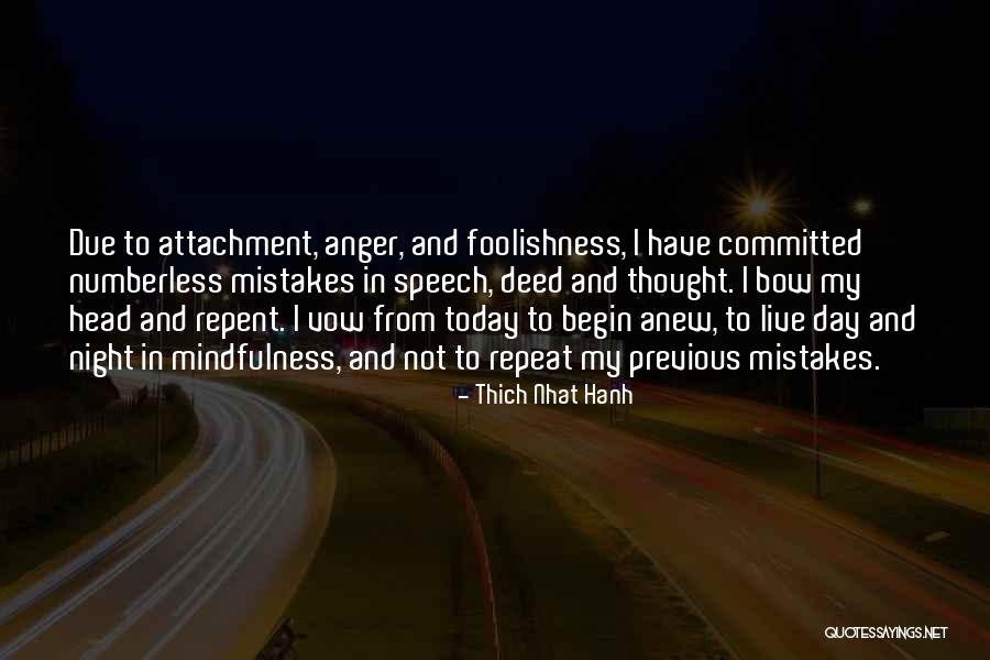 Previous Mistakes Quotes By Thich Nhat Hanh Previous Mistakes Quotes By Thich Nhat Hanh