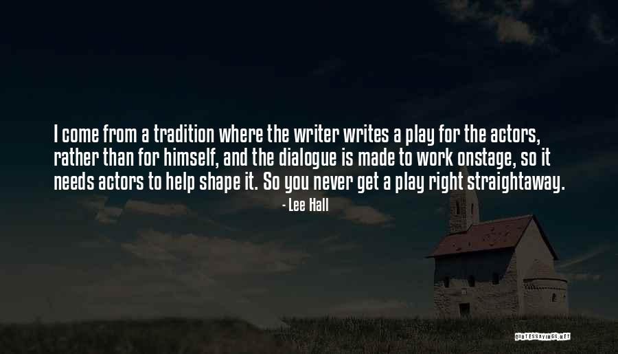 Preyer Quotes By Lee Hall Preyer Quotes By Lee Hall