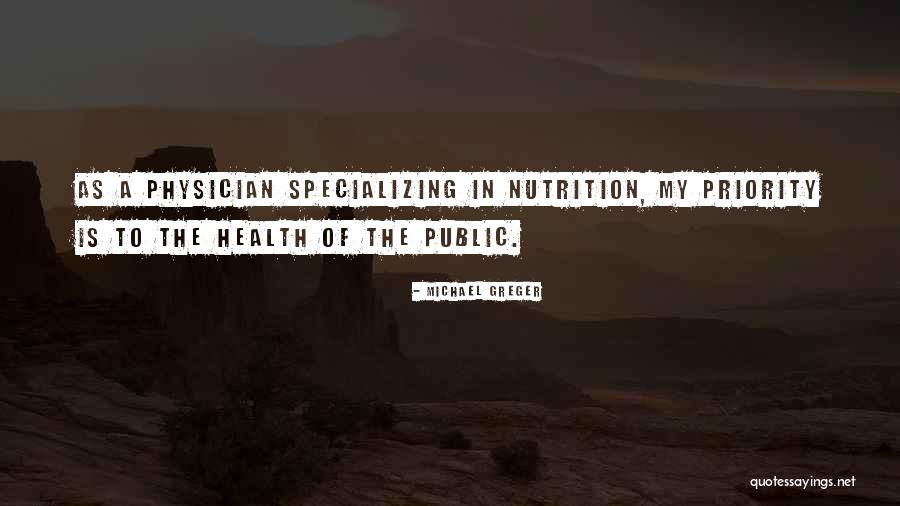 Pribanic Pribanic Quotes By Michael Greger Pribanic Pribanic Quotes By Michael Greger