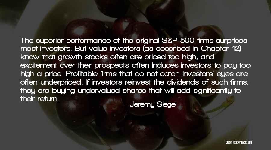 Price And Value Quotes By Jeremy Siegel Price And Value Quotes By Jeremy Siegel