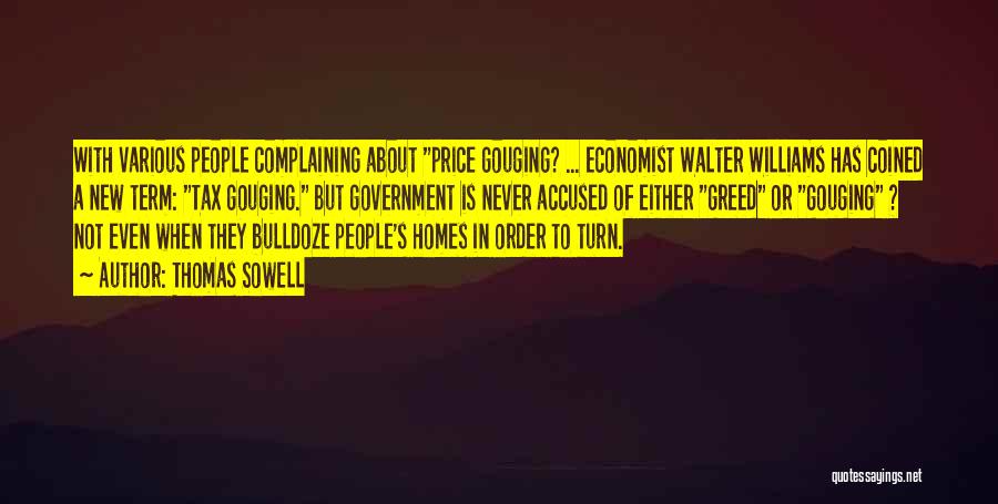 Price Gouging Quotes By Thomas Sowell