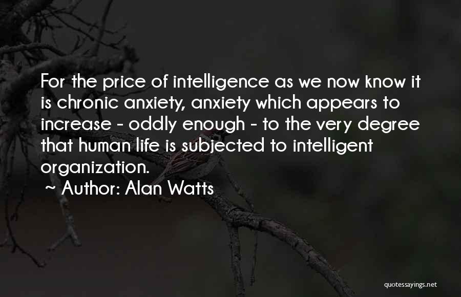 Price Increase Quotes By Alan Watts