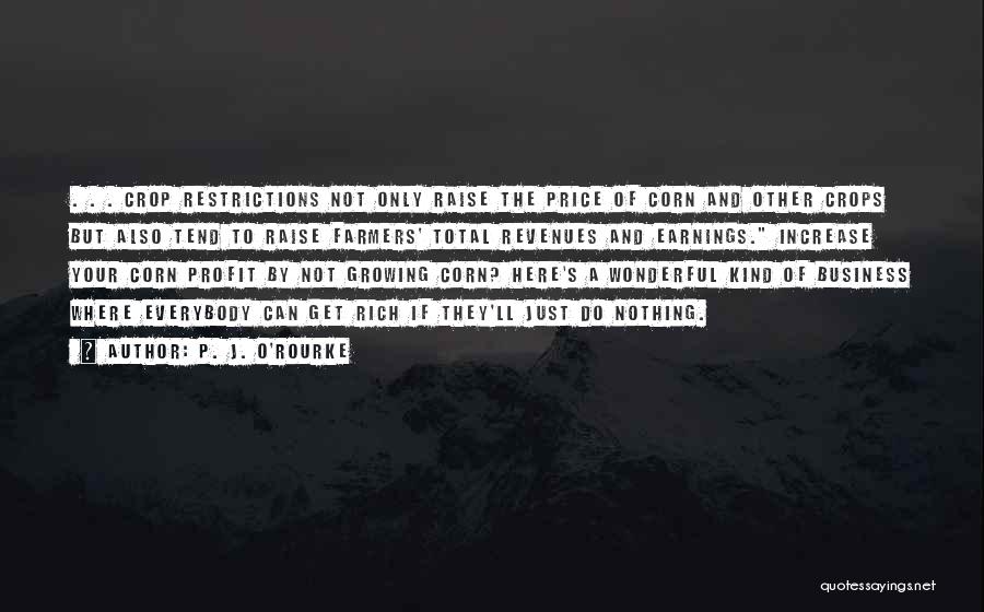 Price Increase Quotes By P. J. O'Rourke