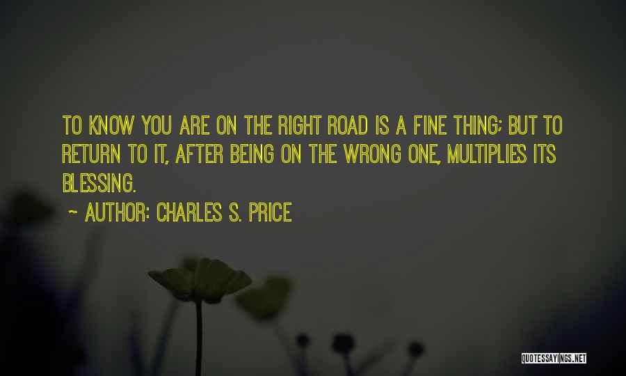 Price Is Right Quotes By Charles S. Price