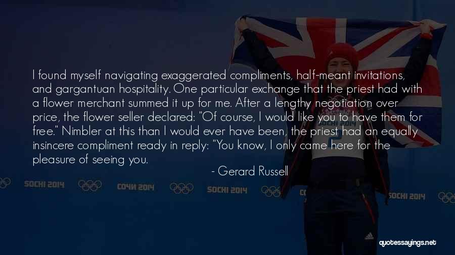 Price Negotiation Quotes By Gerard Russell Price Negotiation Quotes By Gerard Russell
