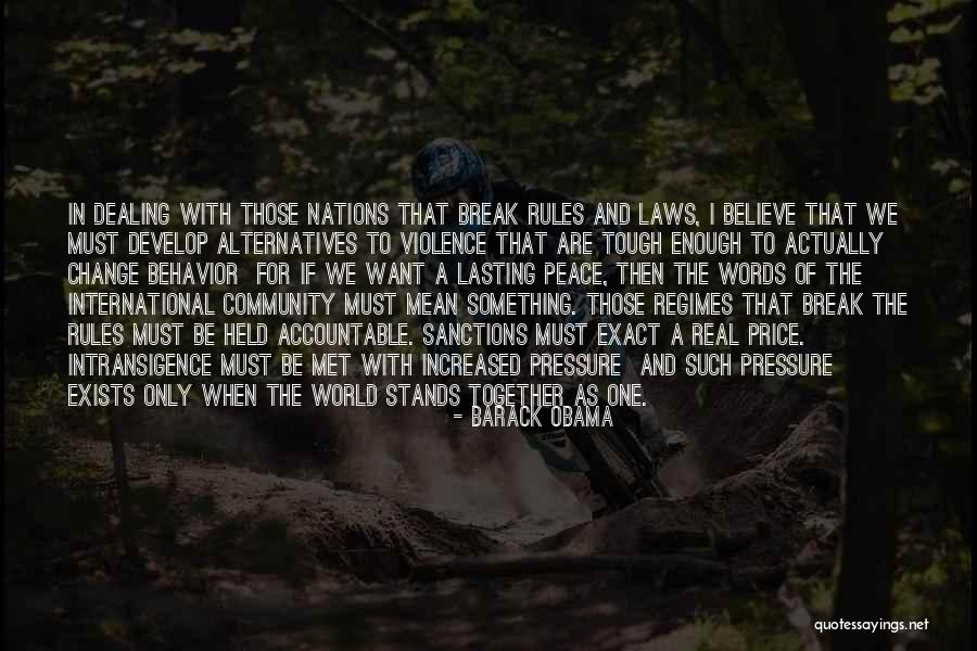 Price Of Peace Quotes By Barack Obama Price Of Peace Quotes By Barack Obama